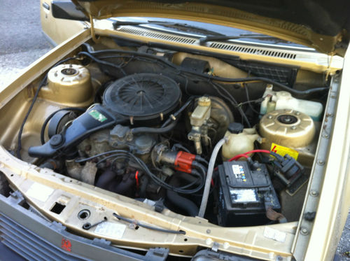 1984 Vauxhall Cavalier GL HB Engine Bay