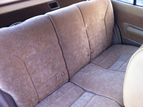 1984 Vauxhall Cavalier GL HB Rear Seats
