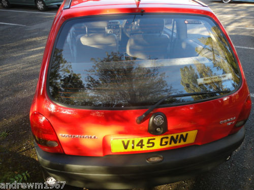 1999 vauxhall corsa back