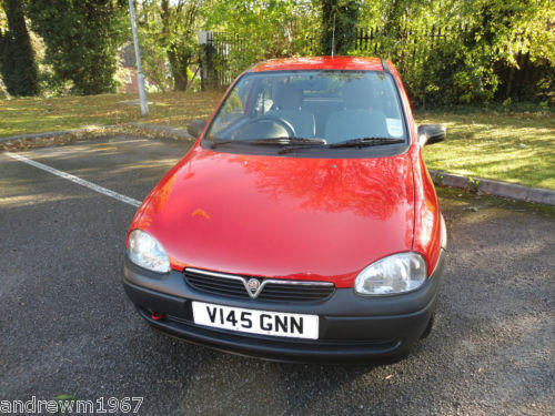 1999 vauxhall corsa front