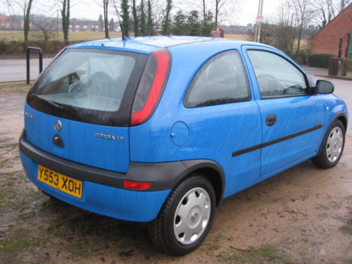 2001 vauxhall corsa 1.2 comfort 2