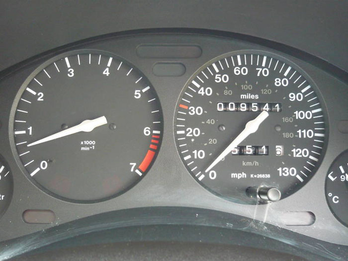 1998 s vauxhall corsa breeze 16v automatic speedometer