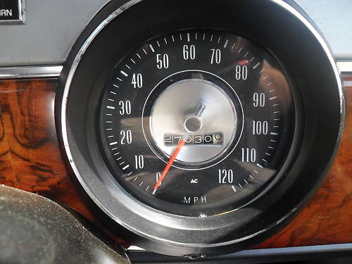 1972 vauxhall cresta deluxe 3.3l speedometer