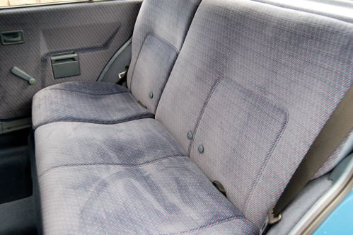 1991 Vauxhall Nova 1.2 Luxe Rear Interior