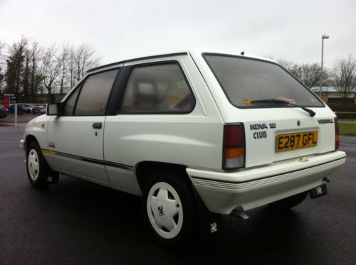 1987 vauxhall nova club white 4