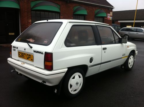 1987 vauxhall nova club white 6