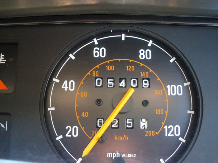 1986 vauxhall nova speedometer