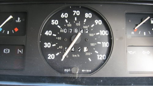 1982 vauxhall nova 1.2 flair speedometer