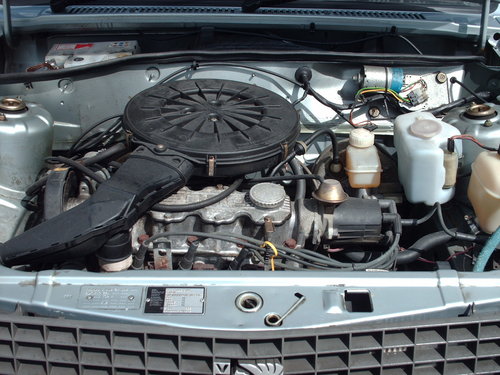 1986 Classic Vauxhall Nova 1.2L 4 DR Saloon Engine Bay