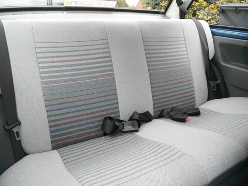 1988 Vauxhall Nova 1.2 Merit Rear Seats