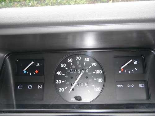 1988 Vauxhall Nova 1.2 Merit Speedometer