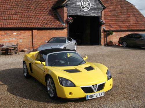 2003 vauxhall vx220 2.0i 16v turbo roadster yellow 2