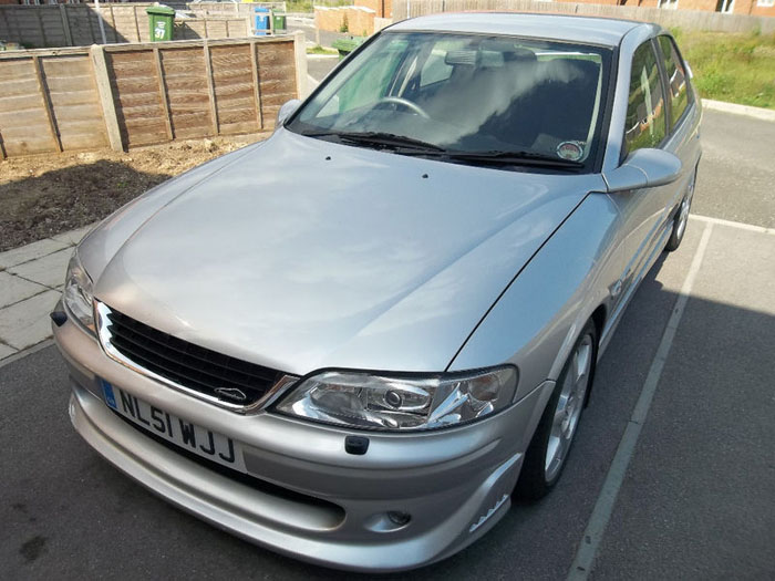 2001 vauxhall vectra gsi v6 silver 2