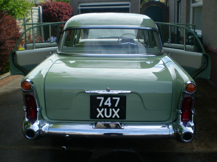 1959 Vauxhall Victor Super Series 1 Rear