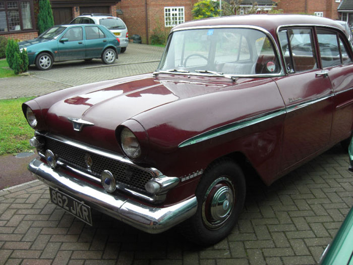 1960 vauxhall victor deluxe maroon 3