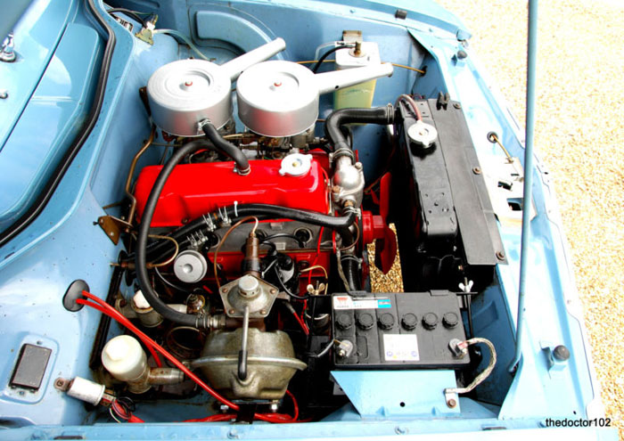 1963 vauxhall victor fb vx 4 90 engine bay