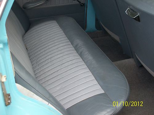 1959 Vauxhall Victor F Type Deluxe Rear Interior