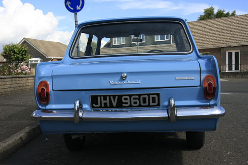 1966 Vauxhall Viva HA 90 Deluxe Back