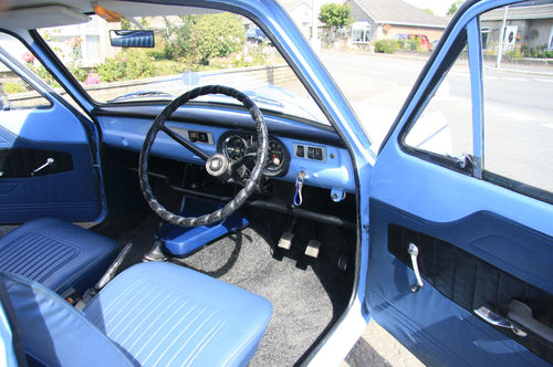 1966 Vauxhall Viva HA 90 Deluxe Front Interior 1