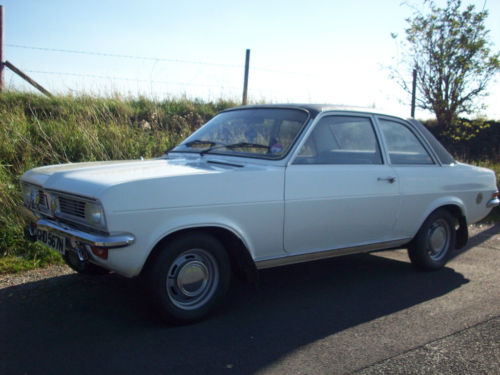 1974 vauxhall viva 1256cc deluxe white 1