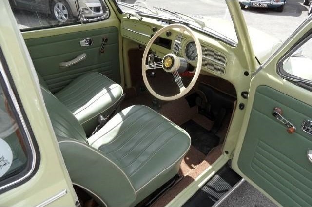 1967 Volkswagen Beetle Front Interior