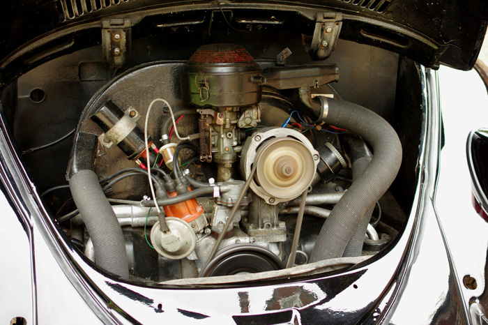 1961 Volkswagen Beetle Karmann Cabriolet Engine Bay