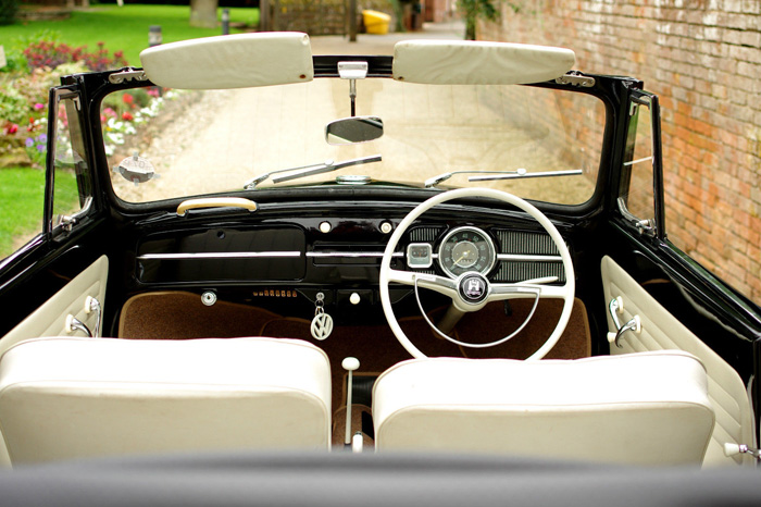1961 Volkswagen Beetle Karmann Cabriolet Interior Dashboard