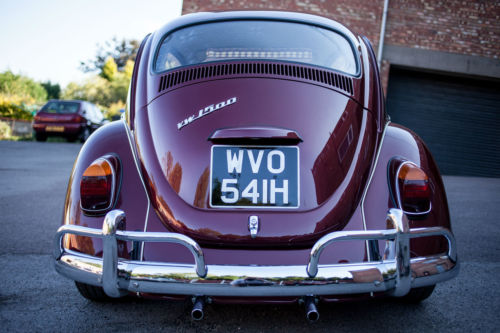 1969 Volkswagen Beetle 1500 Back