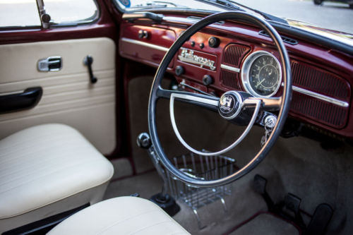 1969 Volkswagen Beetle 1500 Dashboard Steering Wheel