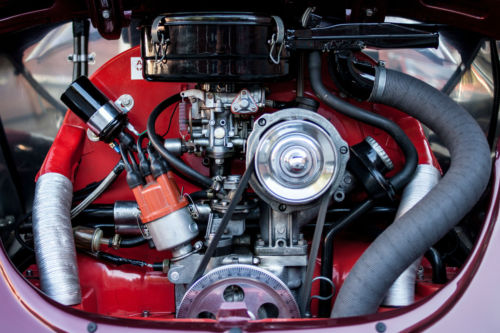 1969 Volkswagen Beetle 1500 Engine Bay