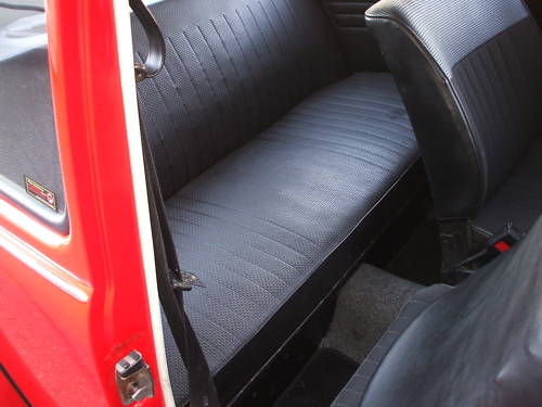 1973 volkswagen beetle 1300cc rear seats