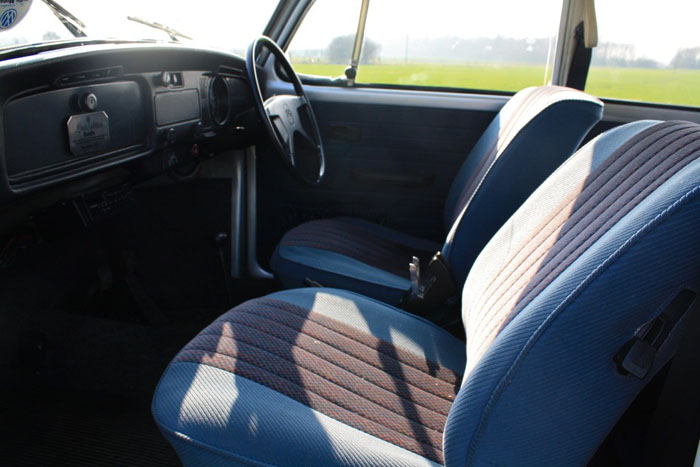 1978 vw beetle no.300 of 300 interior 1