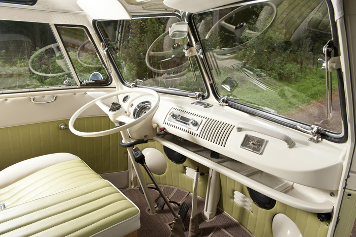 1964 Volkswagen Camper 21 Window Samba Dashboard Steering Wheel