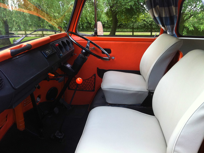 1976 Volkswagen Camper T2 1600 Front Interior
