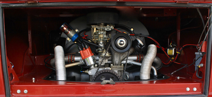 1966 Volkswagen Camper Split Screen Engine Bay