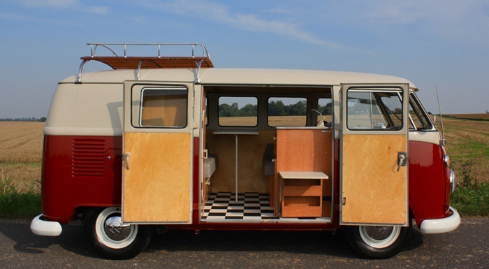 1966 Volkswagen Camper Split Screen Interior 2