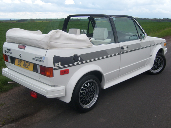 1986 Volkswagen Golf MK1 1.8 GTI Cabriolet LE 3