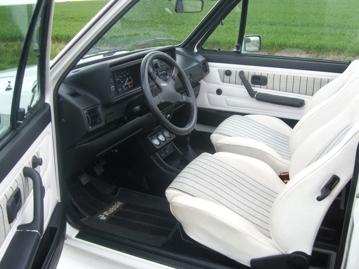 1986 Volkswagen Golf MK1 1.8 GTI Cabriolet LE Interior