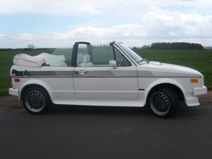 1986 Volkswagen Golf MK1 1.8 GTI Cabriolet LE Right Side