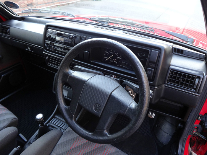 1991 Volkswagen Golf MK2 GTI Dashboard Steering Wheel