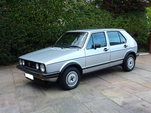 1983 volkswagen golf gti mk1 silver 1