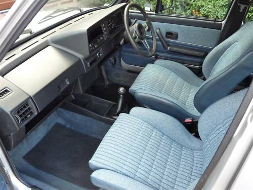 1983 volkswagen golf gti mk1 silver interior