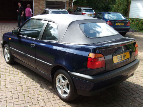 1997 concours vw volkswagen golf cabriolet 4