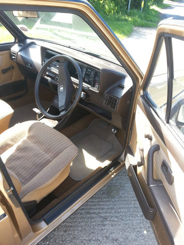 1983 Volkwagen Jetta GL Front Interior