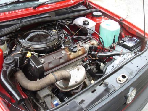 1989 g volkswagen jetta 1.3 4dr engine bay