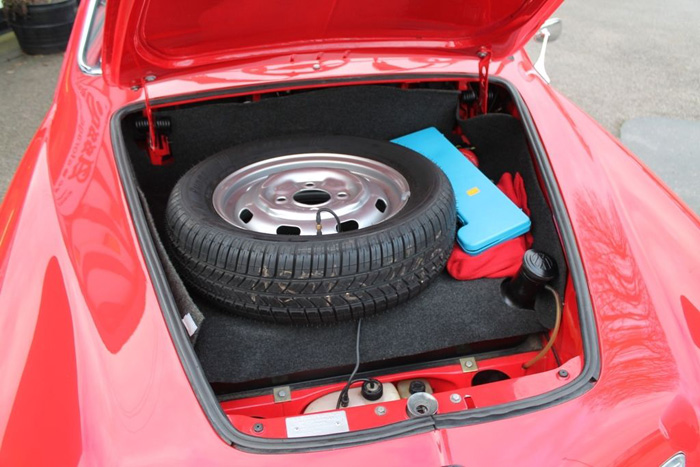 1964 Volkswagen Karmann Ghia Boot Spare Wheel