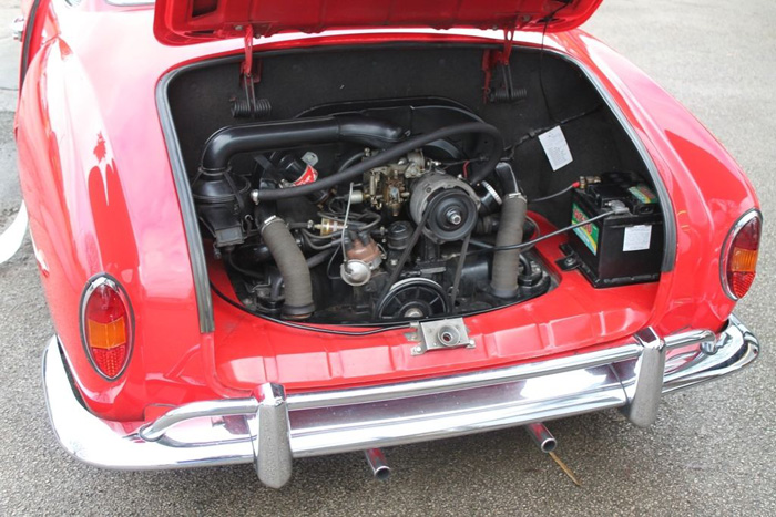 1964 Volkswagen Karmann Ghia Engine Bay