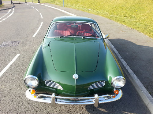 1969 Volkswagen Karmann Ghia Front 2