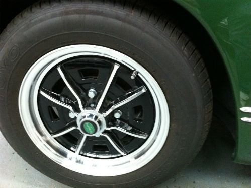 1969 Volkswagen Karmann Ghia Wheel