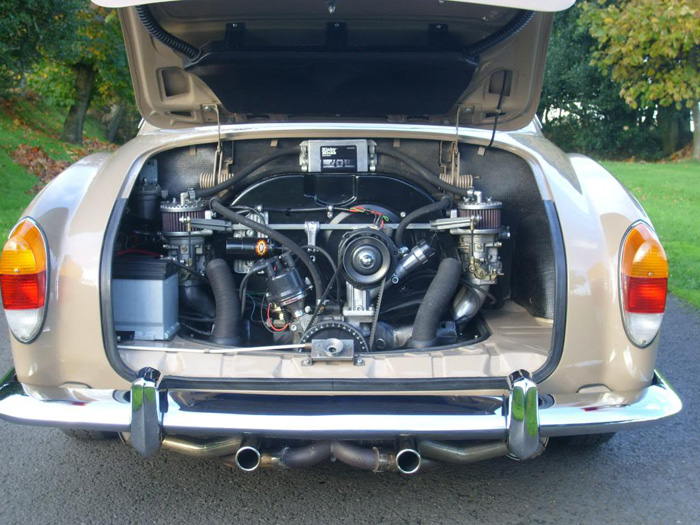 1971 Volkswagen Karmann Ghia Engine Bay
